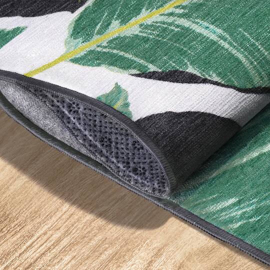 My Magic Carpet Hojas Rainforest Washable Rug
